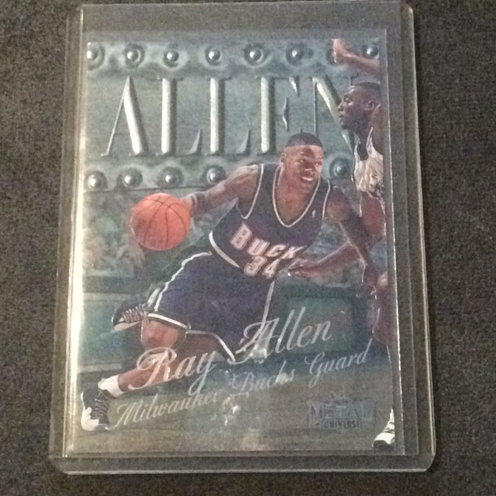 Fleer Metal Ray Allen #113